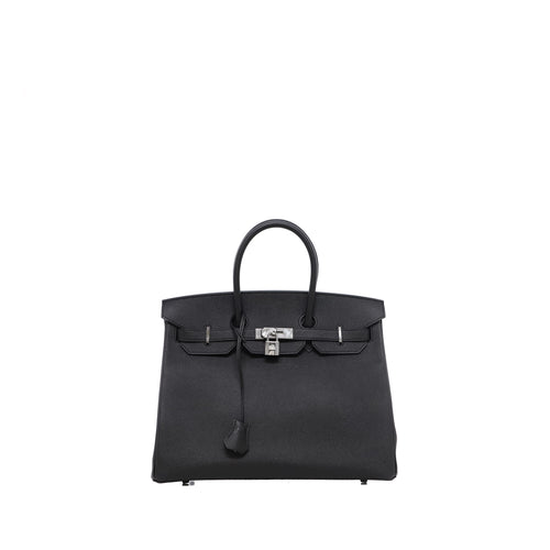 Sac À Main Birkin 35 Hermès Epsom Noir - Hermès