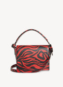 Calvin Klein - Sac À Main Bonnie Small - Red Zebra - Femme