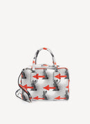 Prada - Sac À Main Daino St Rabbit - White - Femme