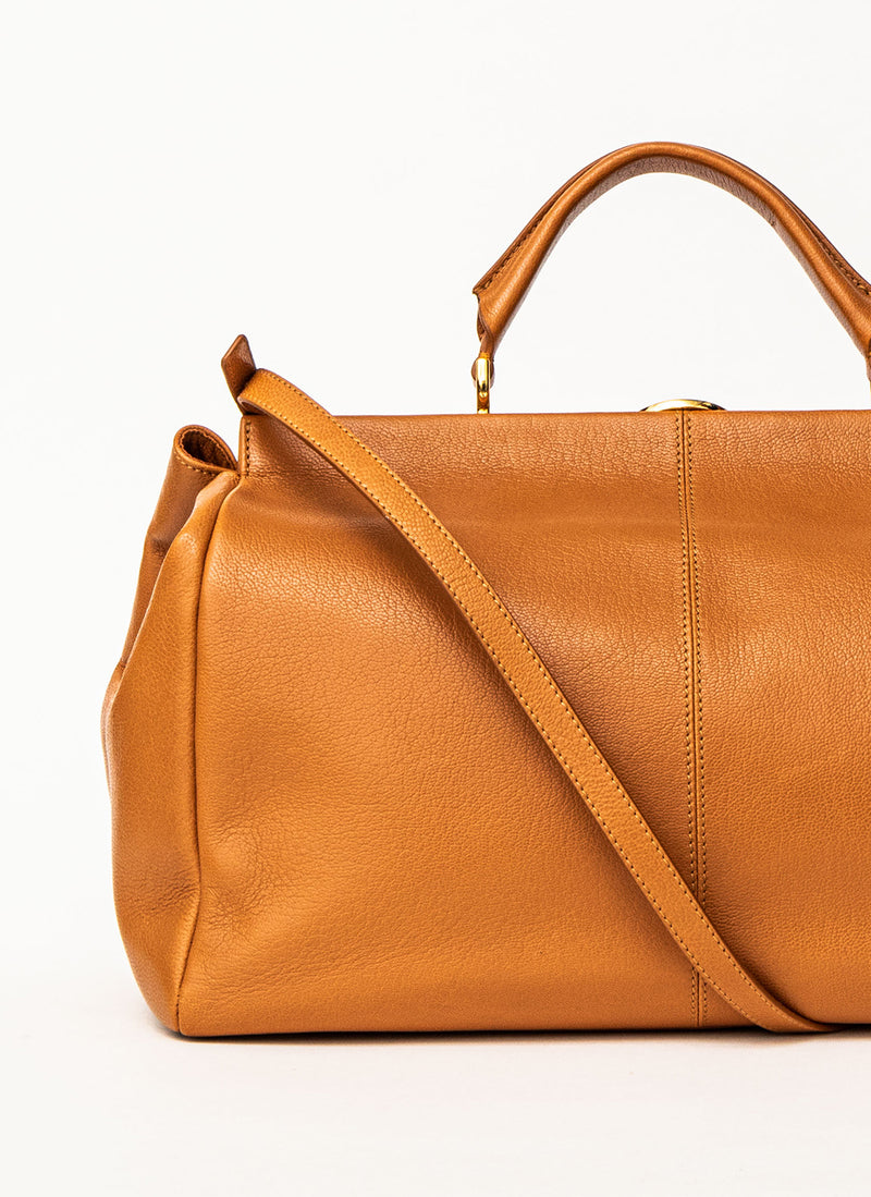 Marni - Sac À Main Doctor - Cinnamon - Femme