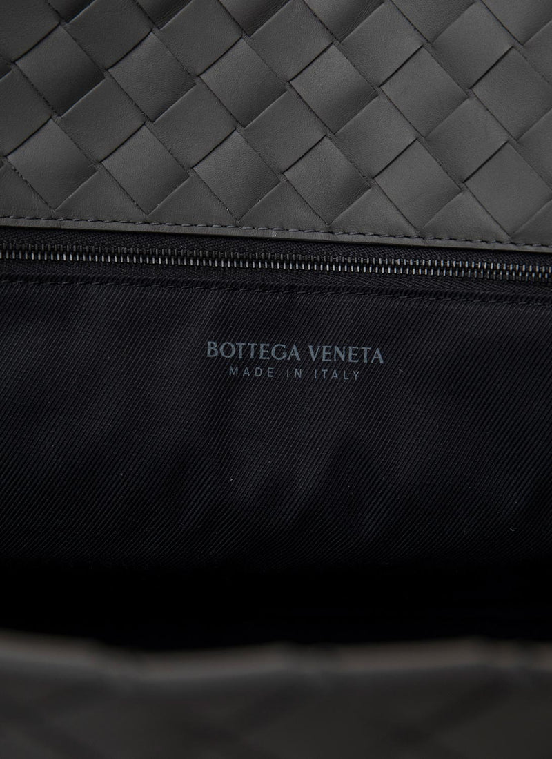 Bottega Veneta - Sac À Main En Cuir - Grey - Femme