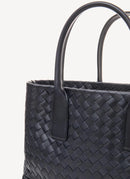 Bottega Veneta - Sac À Main En Cuir - Blue - Femme