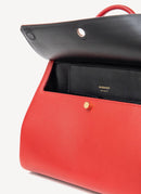 Burberry - Sac À Main En Cuir - Red - Femme