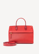 Burberry - Sac À Main En Cuir - Red - Femme