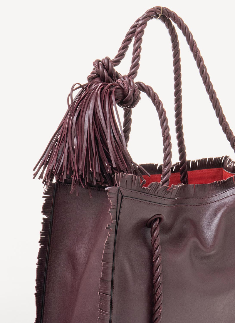 Valentino Garavani - Sac À Main Jungle - Violet - Femme