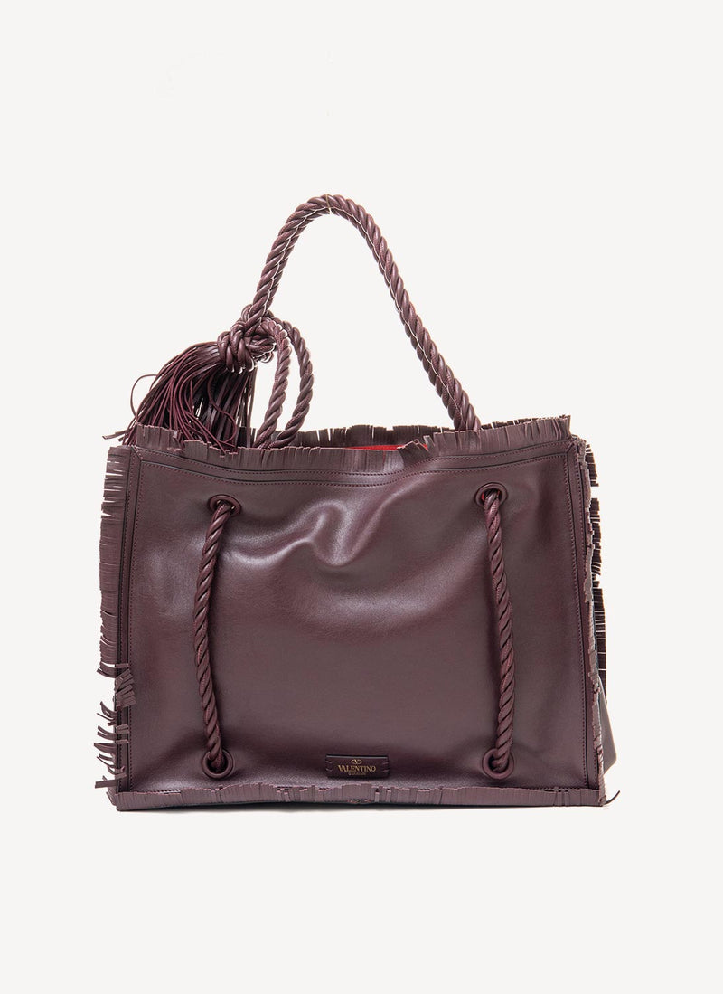 Valentino Garavani - Sac À Main Jungle - Violet - Femme