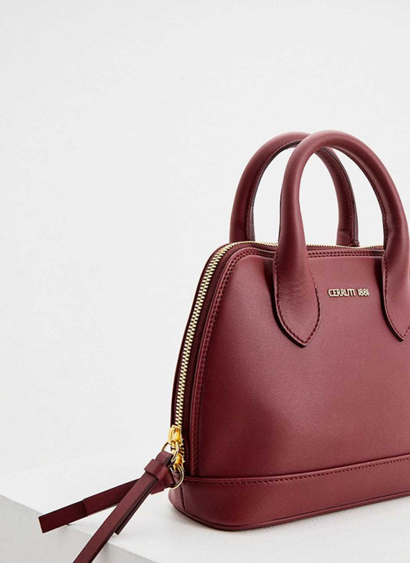 Cerruti - Sac À Main Peony - Bordeaux - Femme