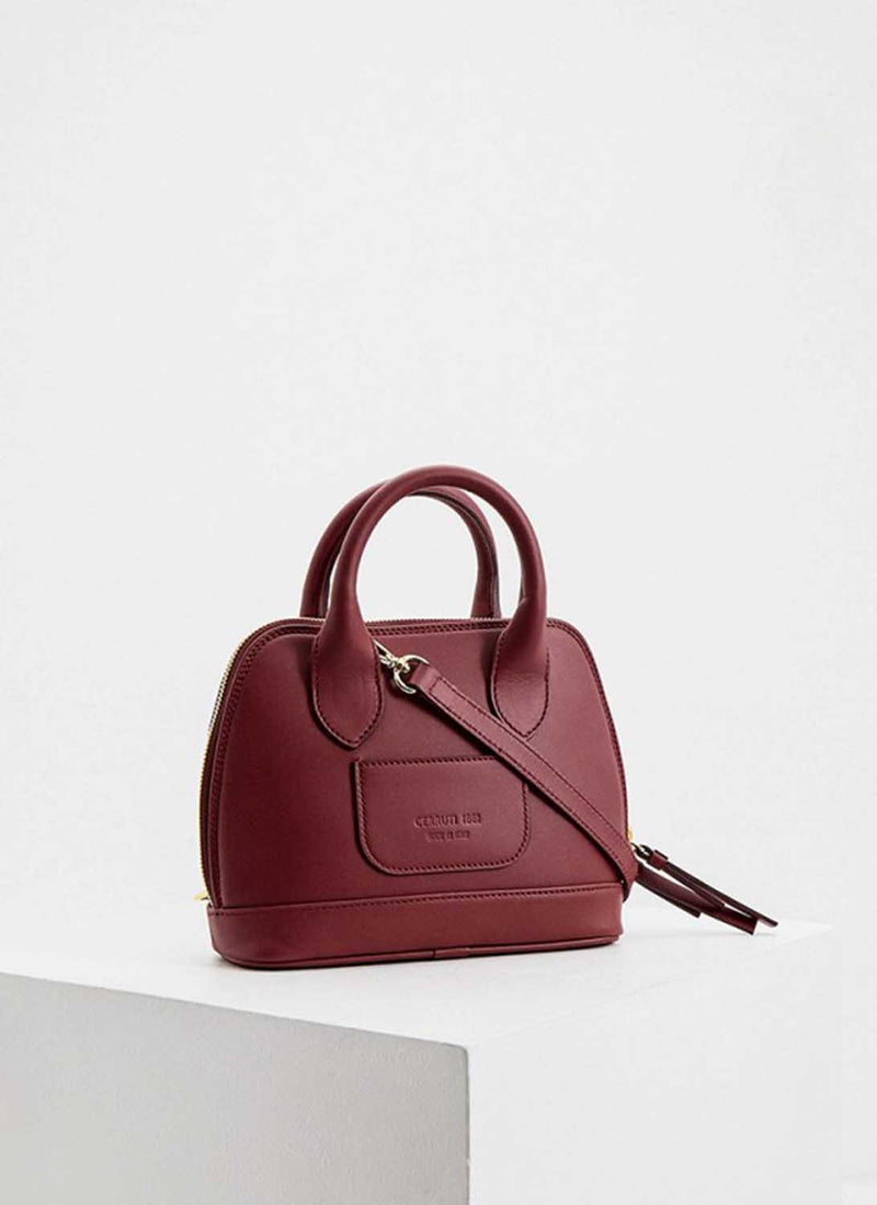 Cerruti - Sac À Main Peony - Bordeaux - Femme