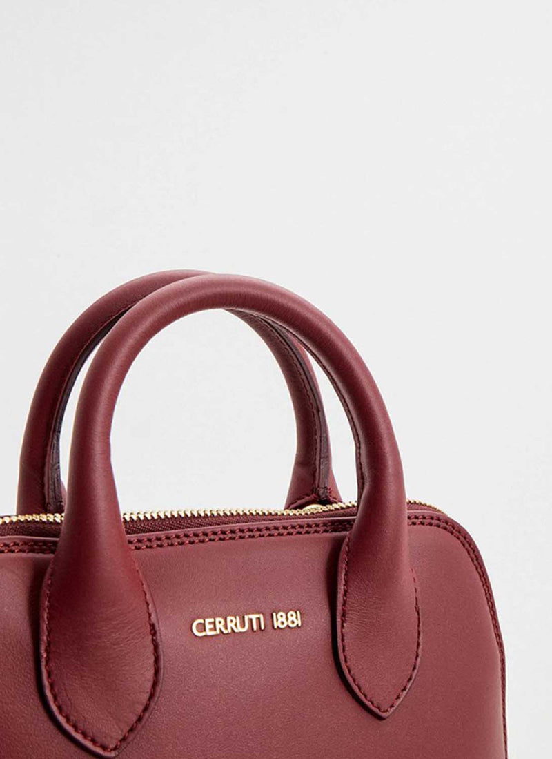 Cerruti - Sac À Main Peony - Bordeaux - Femme