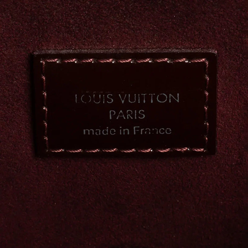 sac de seconde main alma louis vuitton en cuir épi bordeaux label