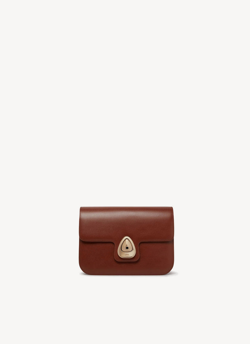 A.P.C. - Sac Astra Small - Brown - Femme