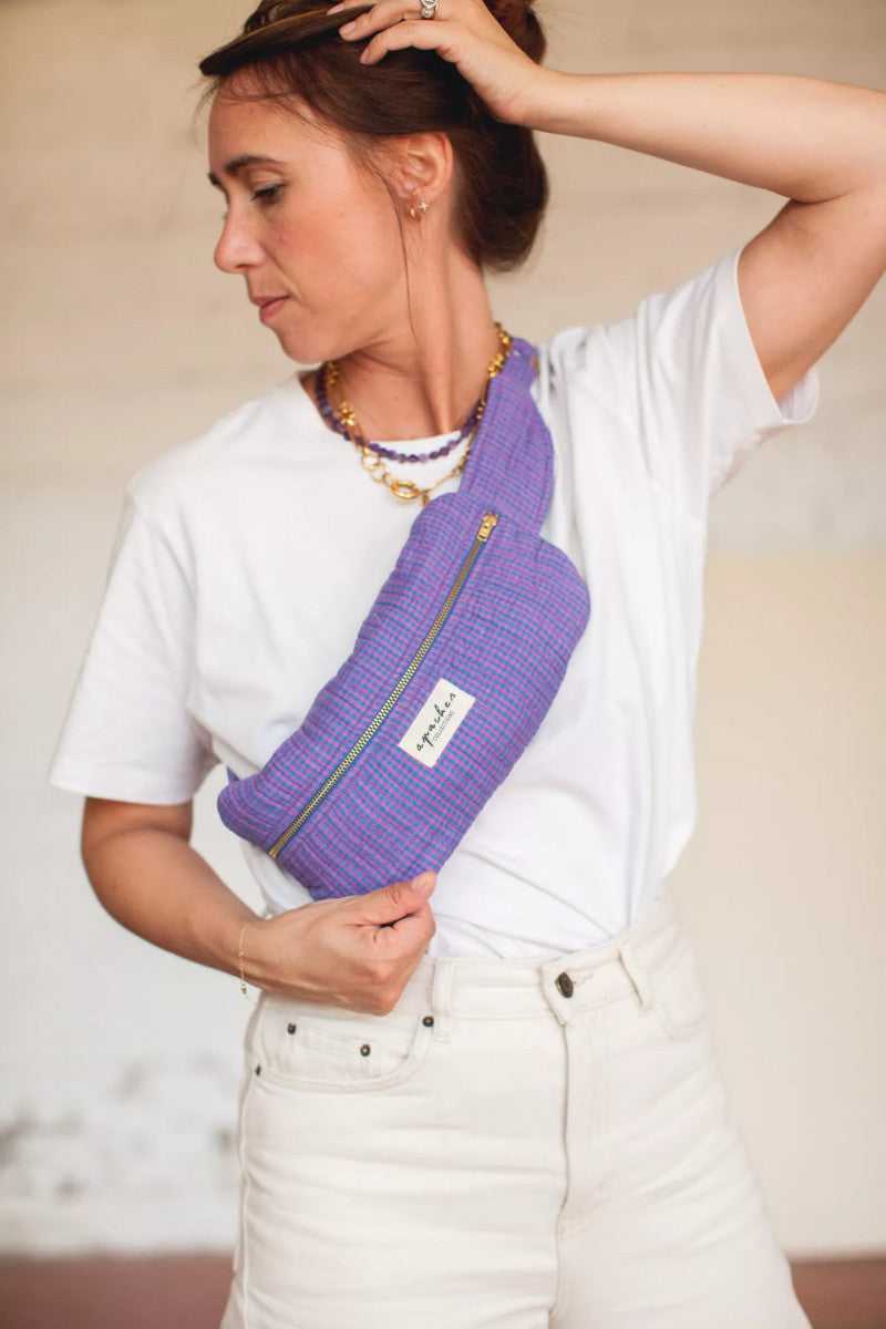 Sac Banane Kela "Carreaux" - Electric