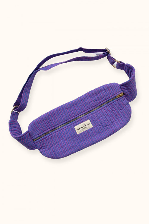 Sac Banane Kela "Carreaux" - Electric