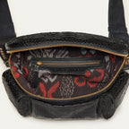 Sac Banane Python Jules Noir