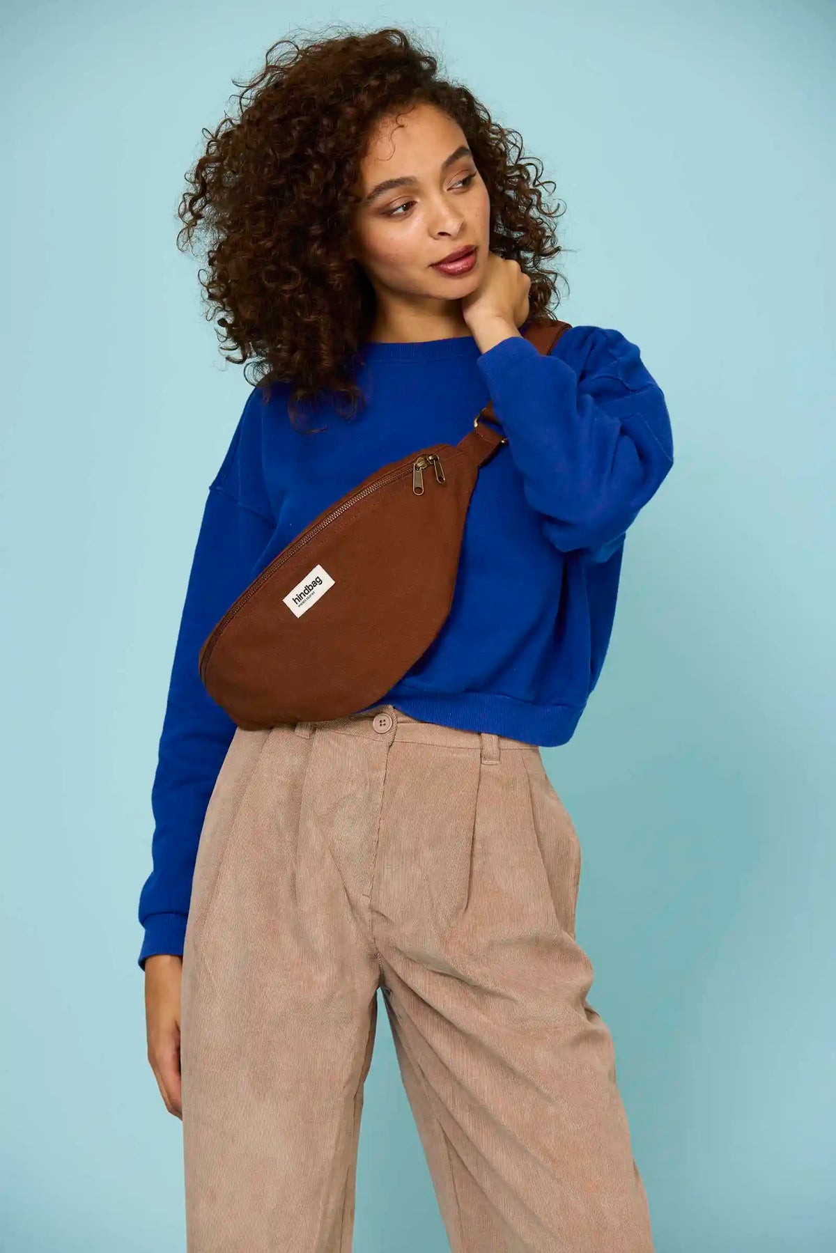 Sac Banane L Sasha - Chocolat
