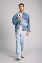 Riñonera Xl Sofia Denim - Azul