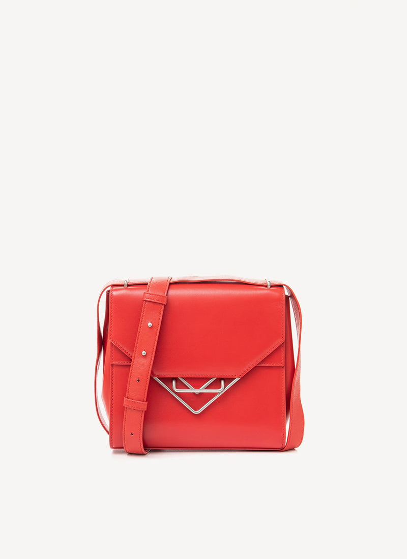 Bottega Veneta - Sac Bandoulière Clip - Red - Femme