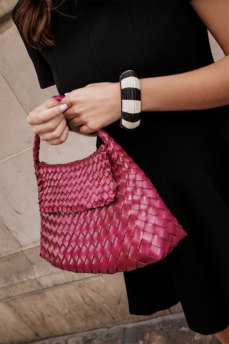 Sac Bandoulière Jacky - Burgundy