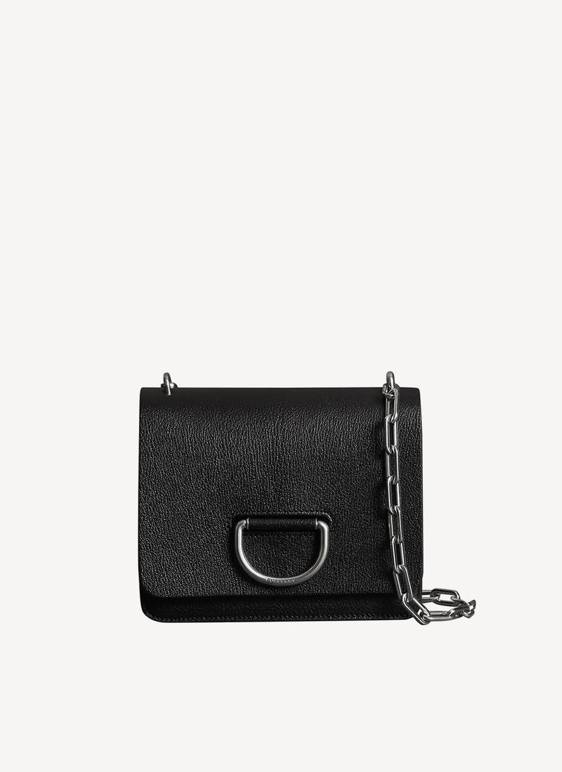 Burberry - Sac Bandoulière D Ring Chain - Black - Femme