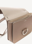 Burberry - Sac Bandoulière En Cuir - Beige - Femme