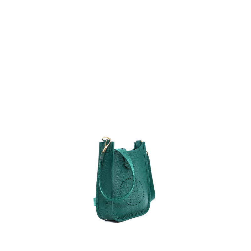 Sac Bandoulière Evelyne 16 Clémence Vert Vertigo - Hermès