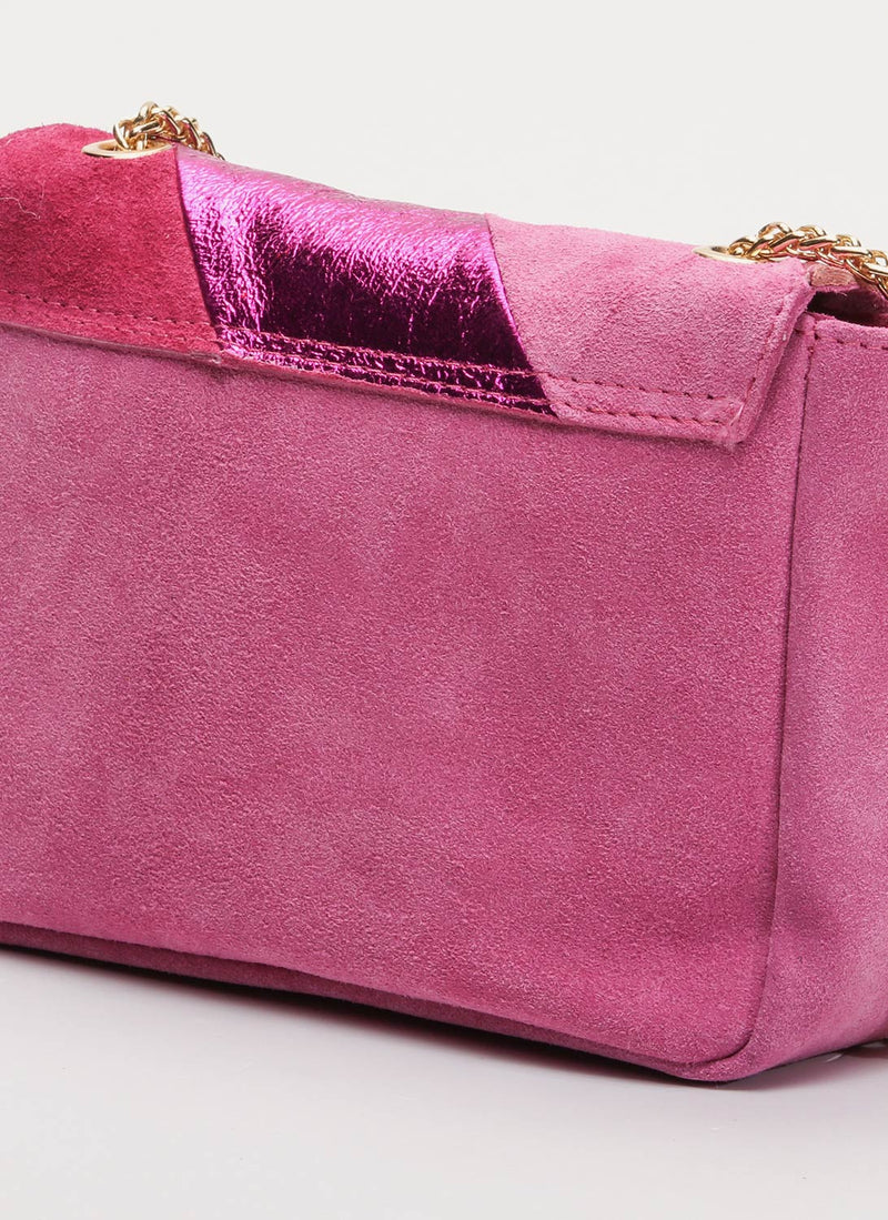 Victor Hugo - Sac Bandouliere Julie - Fuchsia - Femme