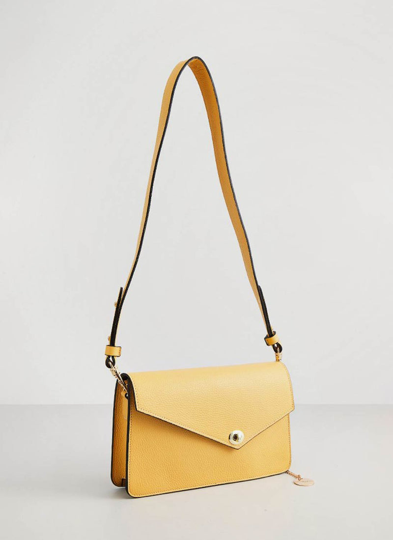 Christian Laurier - Sac Bandouliere Karl - Jaune Clair - Femme