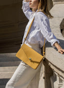 Christian Laurier - Sac Bandouliere Karl - Jaune Clair - Femme