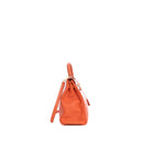 Sac Bandoulière Kelly 32 Hermès Clémence Terre De Feu - Hermès