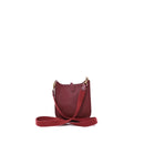 Sac Bandoulière Mini Evelyne Cuir Bordeaux - Hermès