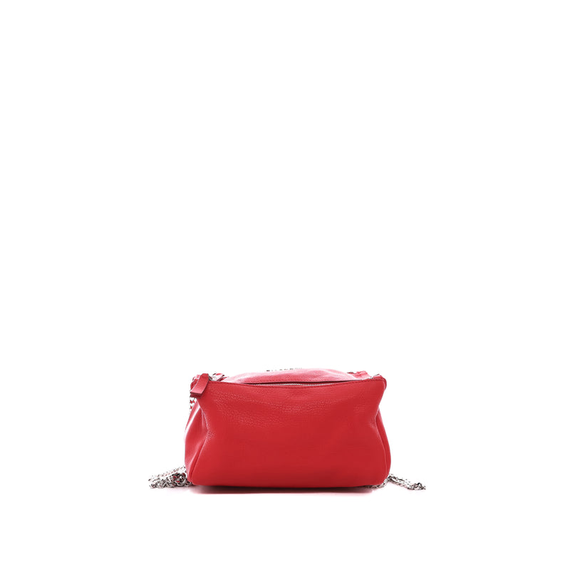 Sac Bandoulière Pandora Givenchy Cuir Rouge - Givenchy