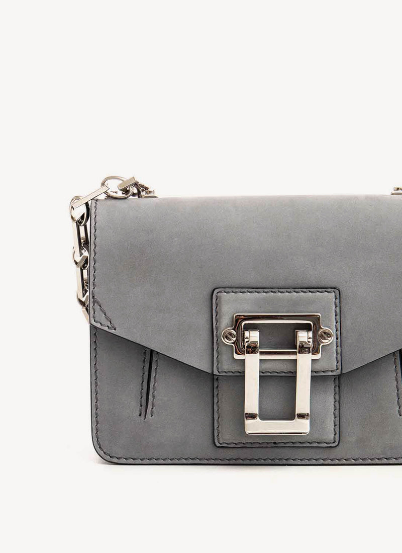 Proenza Schouler - Sac Bandouliere Suede - Grey - Femme