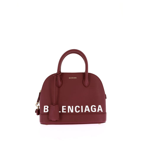 Sac Bandoulière Ville Balenciaga Cuir Bordeaux - Balenciaga