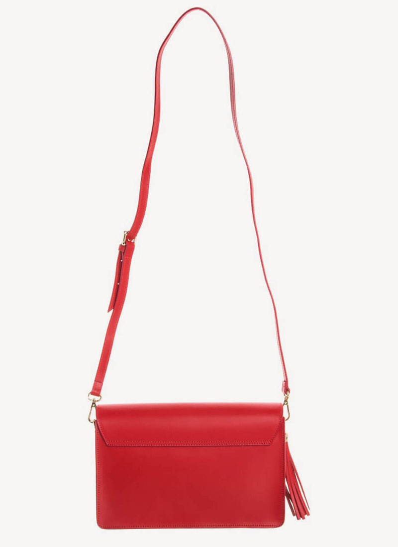 Christian Laurier - Sac Bandouliere Yara - Rouge - Femme