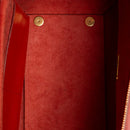 sac de seconde main belt celine en cuir rouge intérieur