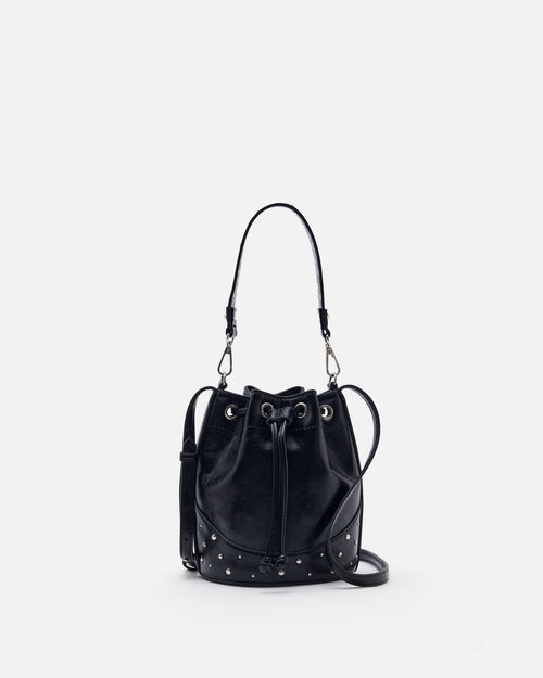 SAC BILY/STUD NOIR - minelli.fr