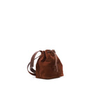 Sac Bourse Vintage Chanel Daim Marron - Chanel