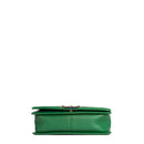 sac de seconde main boy chanel  en cuir vert dessous