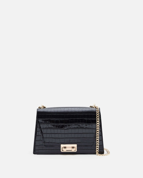 SAC BRIMA/CROC NOIR - minelli.fr