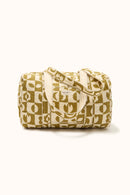 Sac Buddha "Damier" - Tobacco