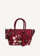 Valentino Garavani - Sac Cabas Imprimé Fleuri - Red - Femme