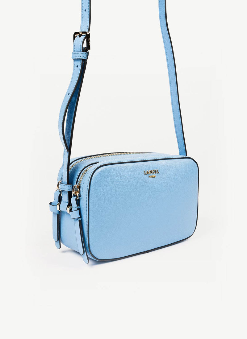 Lancel - Sac Camera Lettrines - Bleu Acier - Femme