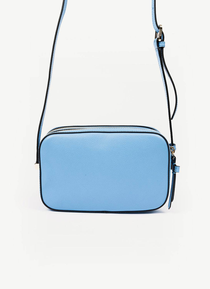 Lancel - Sac Camera Lettrines - Bleu Acier - Femme