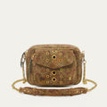 Sac Charly Veau Velours Papyrus