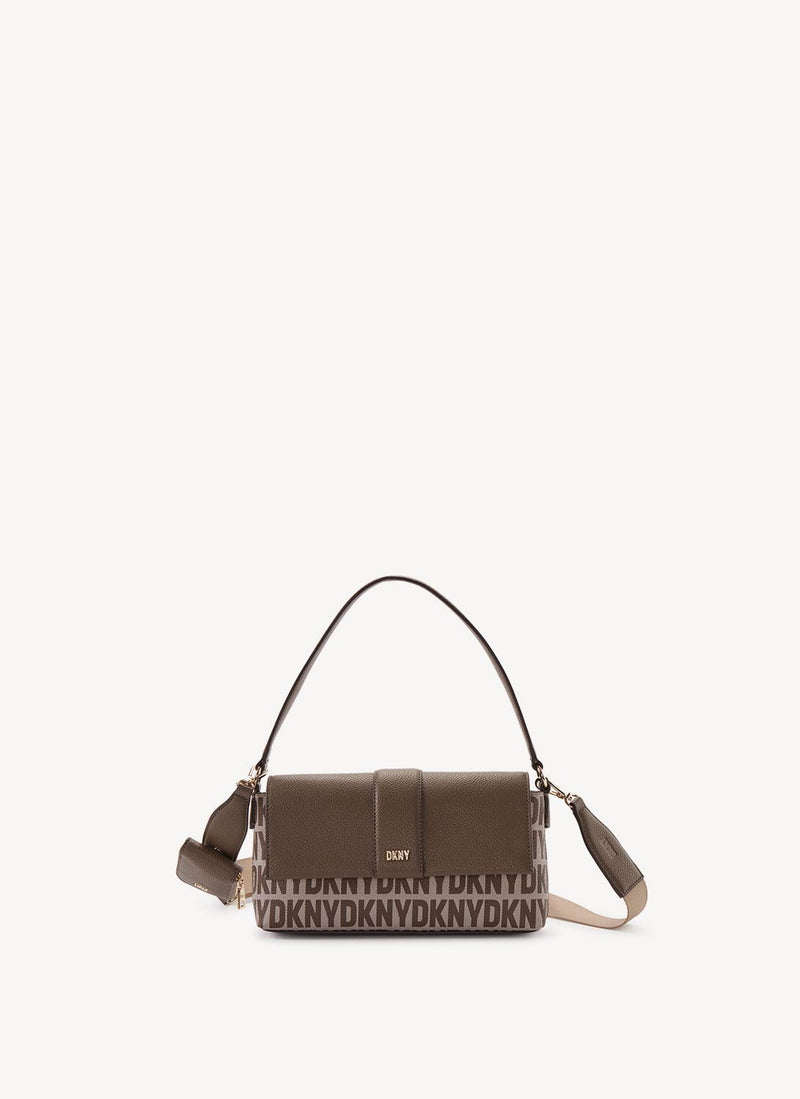 Dkny - Sac Chriselle Flap Demi - Chin/Truf - Femme