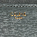 sac de seconde main classic céline  en cuir bleu label