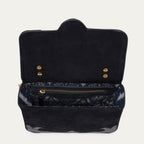 Sac Cuir Ava Medium Patchwork noir