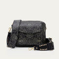 Sac Cuir Big Charly Nappa Noir Imprimé Bandana