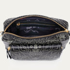 Sac Cuir Big Charly Nappa Noir Imprimé Bandana