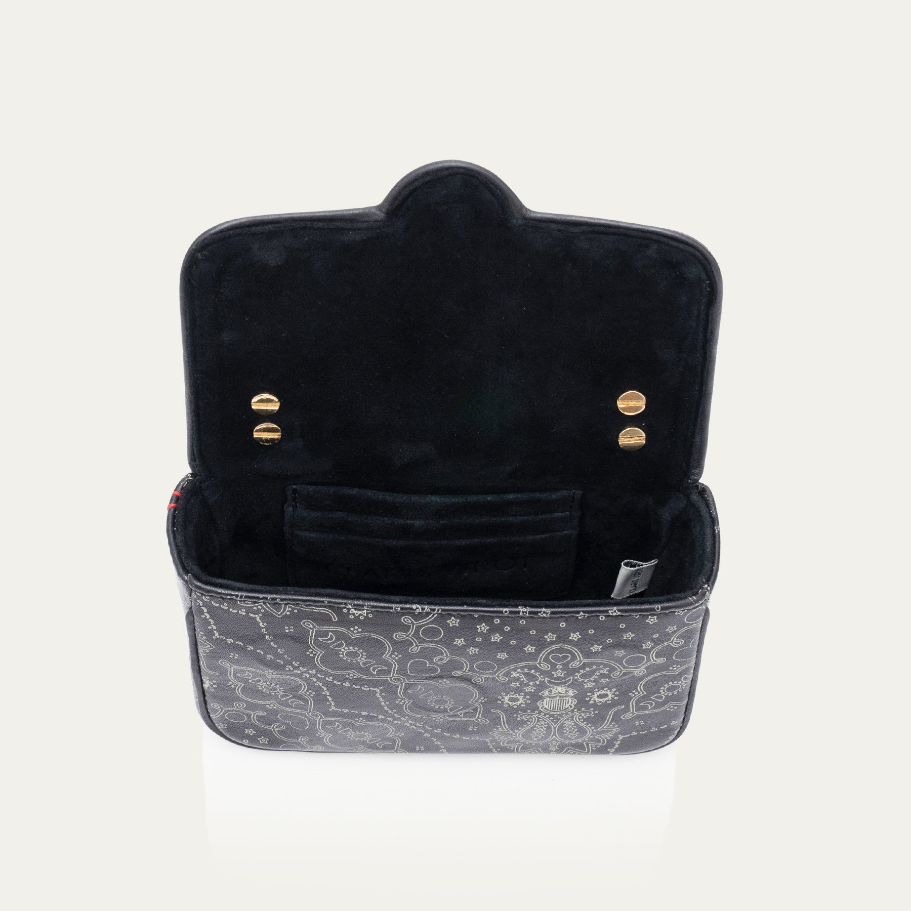 Sac Cuir Mini Ava Imprimé Bandana
